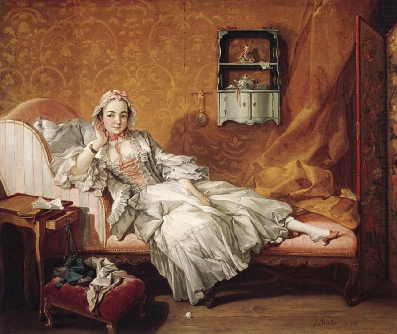 Francois Boucher Madame boucher china oil painting image